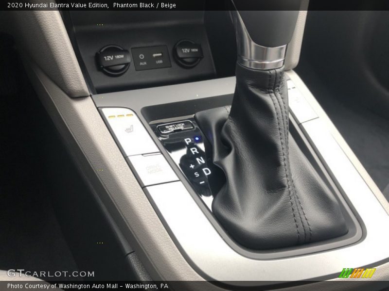 Phantom Black / Beige 2020 Hyundai Elantra Value Edition