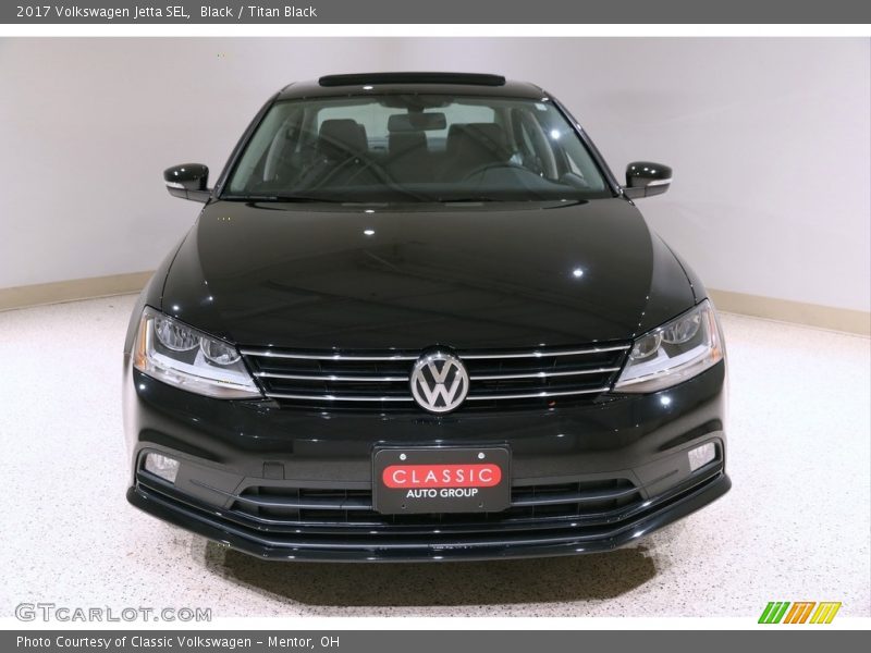 Black / Titan Black 2017 Volkswagen Jetta SEL