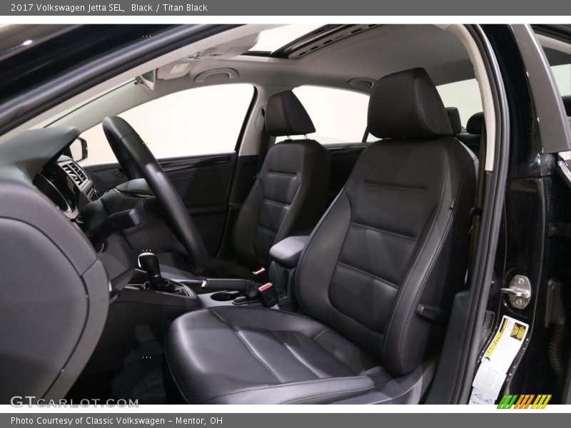 Black / Titan Black 2017 Volkswagen Jetta SEL