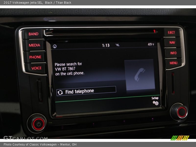 Black / Titan Black 2017 Volkswagen Jetta SEL