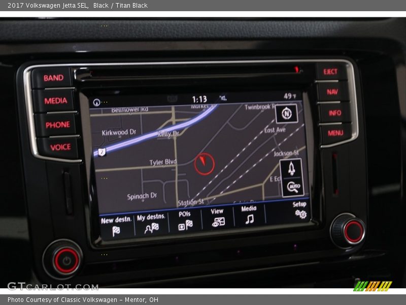 Black / Titan Black 2017 Volkswagen Jetta SEL