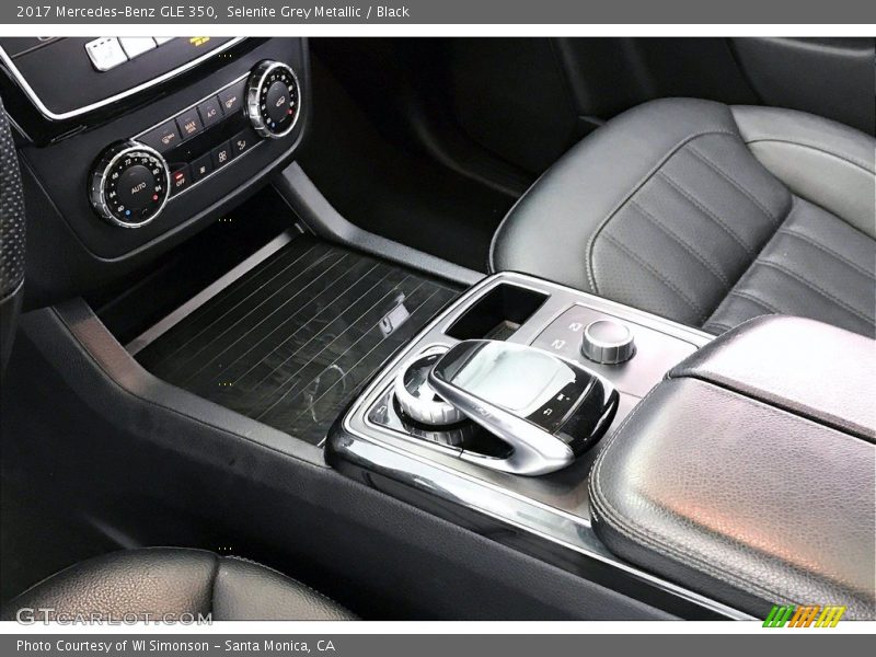 Selenite Grey Metallic / Black 2017 Mercedes-Benz GLE 350