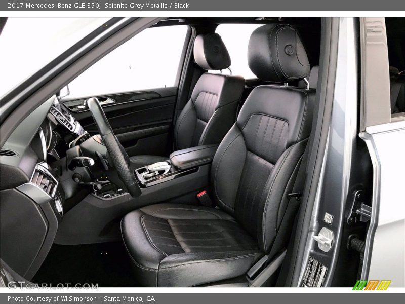 Selenite Grey Metallic / Black 2017 Mercedes-Benz GLE 350