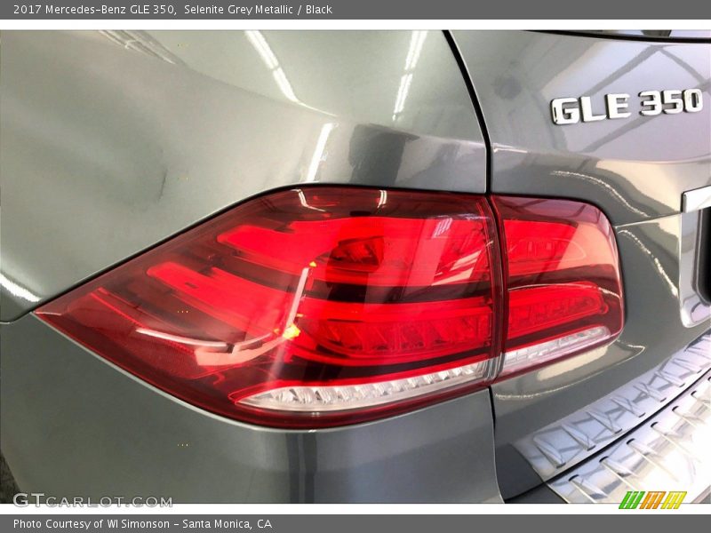 Selenite Grey Metallic / Black 2017 Mercedes-Benz GLE 350