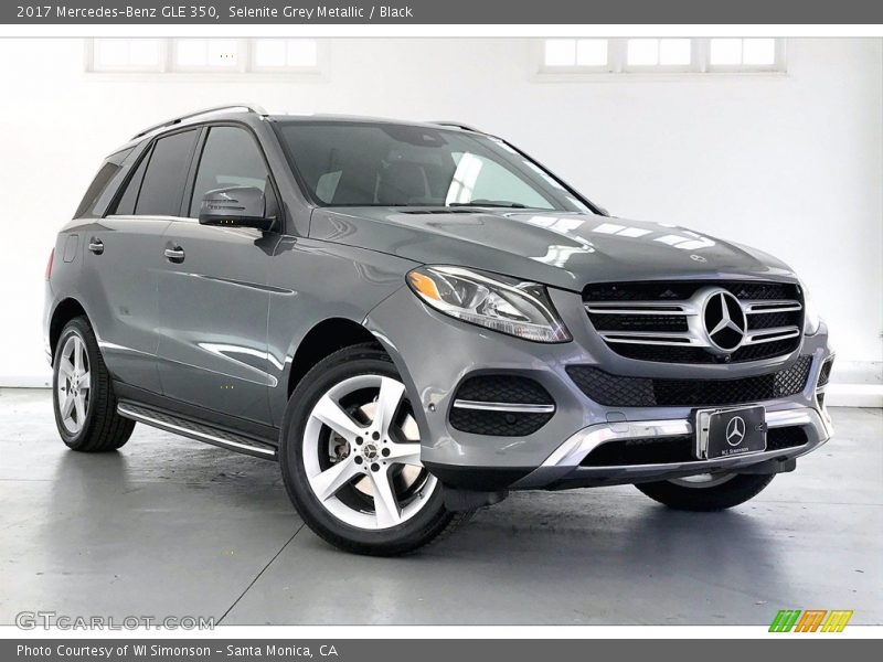 Selenite Grey Metallic / Black 2017 Mercedes-Benz GLE 350