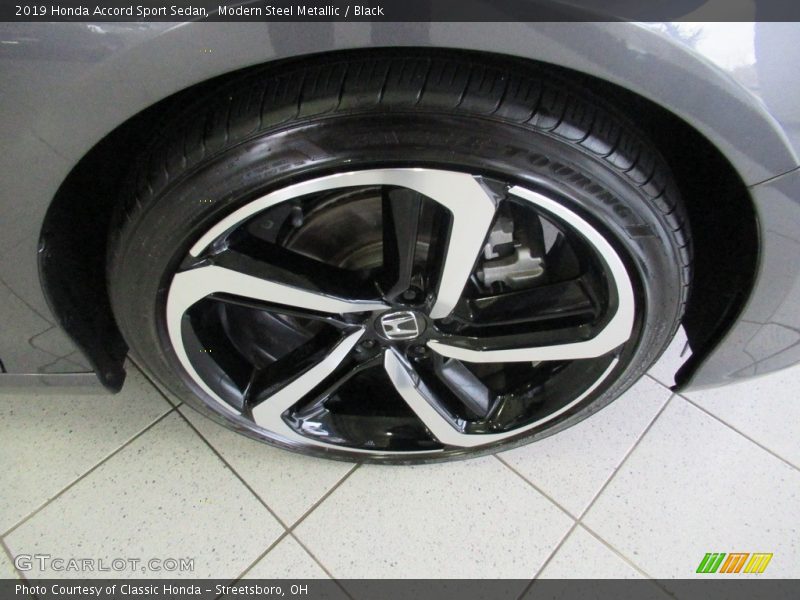 Modern Steel Metallic / Black 2019 Honda Accord Sport Sedan