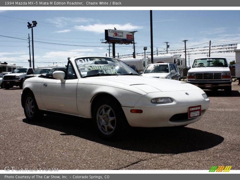 Chaste White / Black 1994 Mazda MX-5 Miata M Edition Roadster