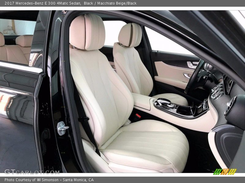 Black / Macchiato Beige/Black 2017 Mercedes-Benz E 300 4Matic Sedan