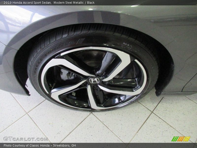 Modern Steel Metallic / Black 2019 Honda Accord Sport Sedan
