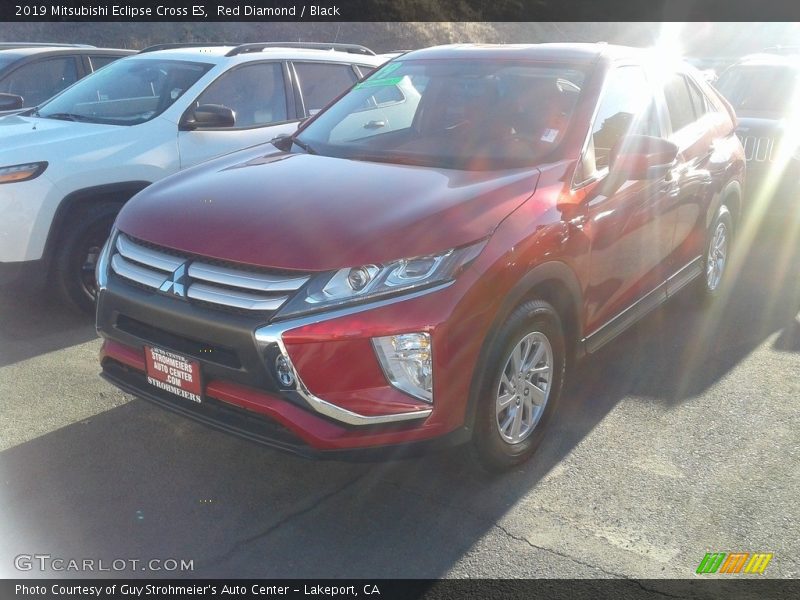 Red Diamond / Black 2019 Mitsubishi Eclipse Cross ES