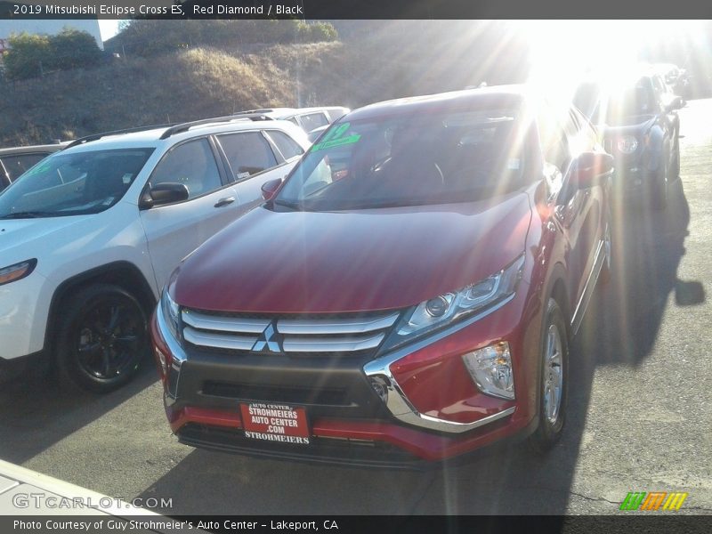 Red Diamond / Black 2019 Mitsubishi Eclipse Cross ES