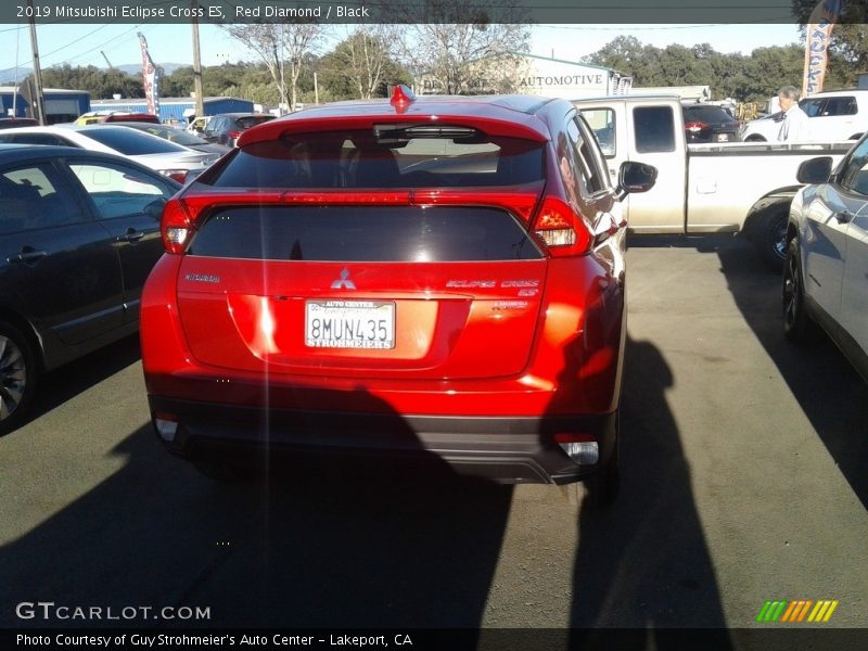 Red Diamond / Black 2019 Mitsubishi Eclipse Cross ES