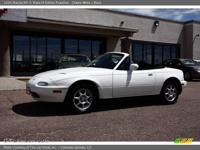 Chaste White / Black 1994 Mazda MX-5 Miata M Edition Roadster