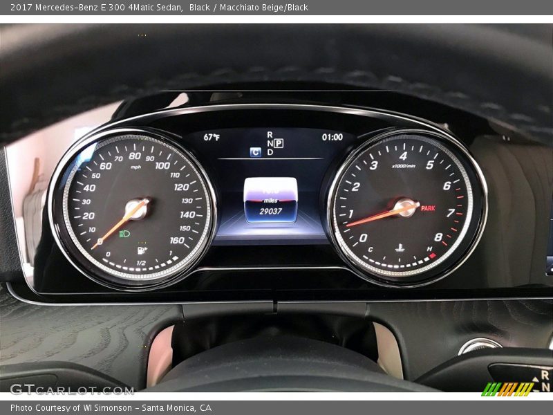Black / Macchiato Beige/Black 2017 Mercedes-Benz E 300 4Matic Sedan