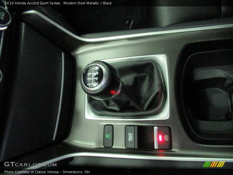 Modern Steel Metallic / Black 2019 Honda Accord Sport Sedan