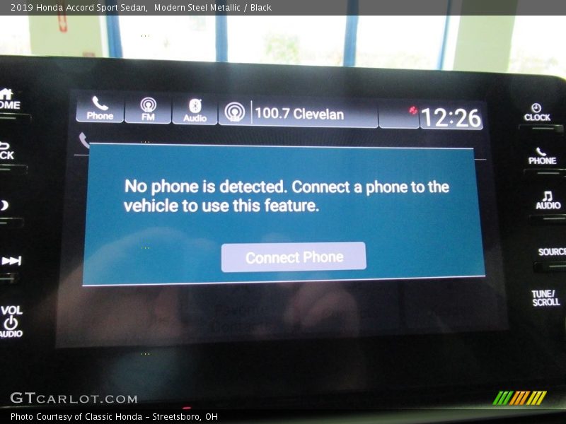 Modern Steel Metallic / Black 2019 Honda Accord Sport Sedan