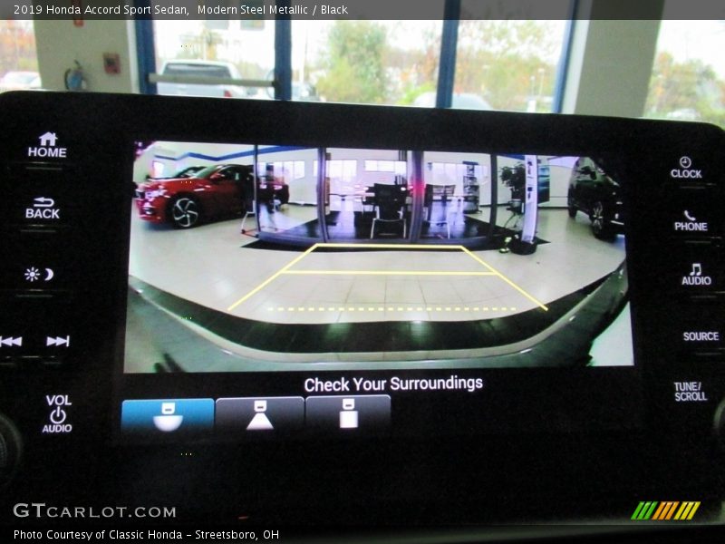 Modern Steel Metallic / Black 2019 Honda Accord Sport Sedan