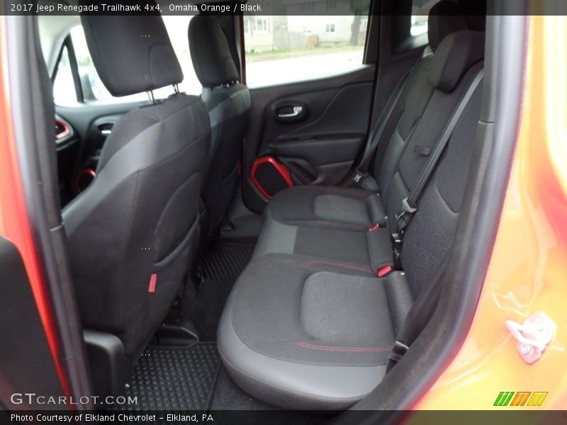 Omaha Orange / Black 2017 Jeep Renegade Trailhawk 4x4