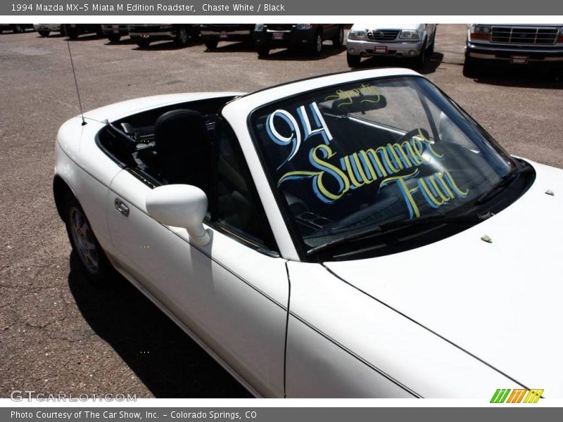 Chaste White / Black 1994 Mazda MX-5 Miata M Edition Roadster
