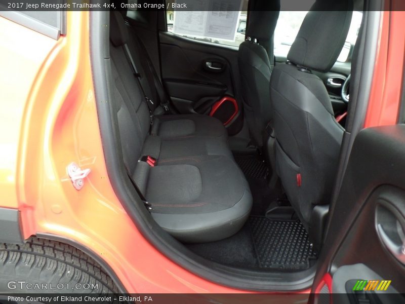 Omaha Orange / Black 2017 Jeep Renegade Trailhawk 4x4