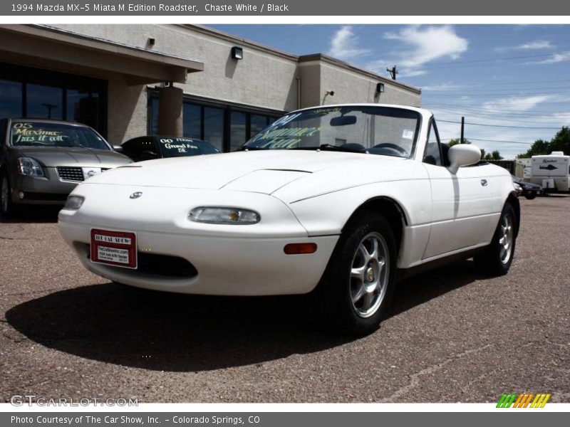 Chaste White / Black 1994 Mazda MX-5 Miata M Edition Roadster
