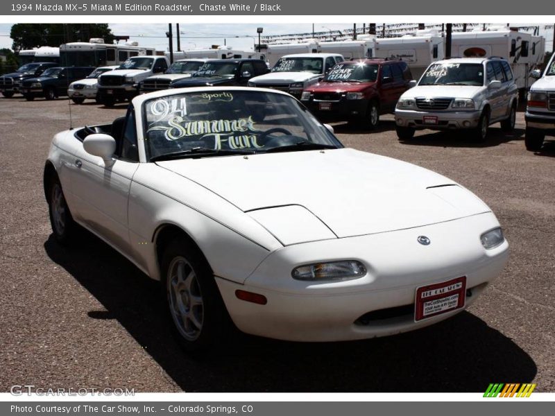 Chaste White / Black 1994 Mazda MX-5 Miata M Edition Roadster