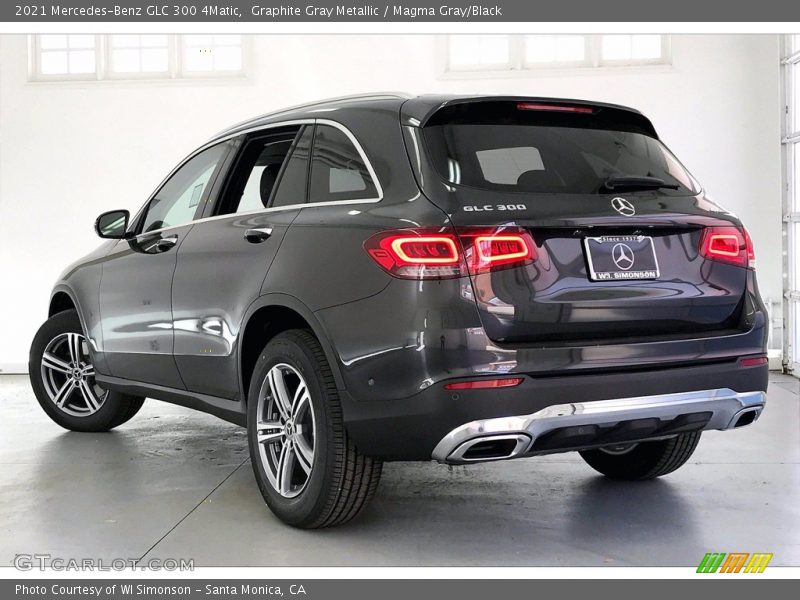 Graphite Gray Metallic / Magma Gray/Black 2021 Mercedes-Benz GLC 300 4Matic