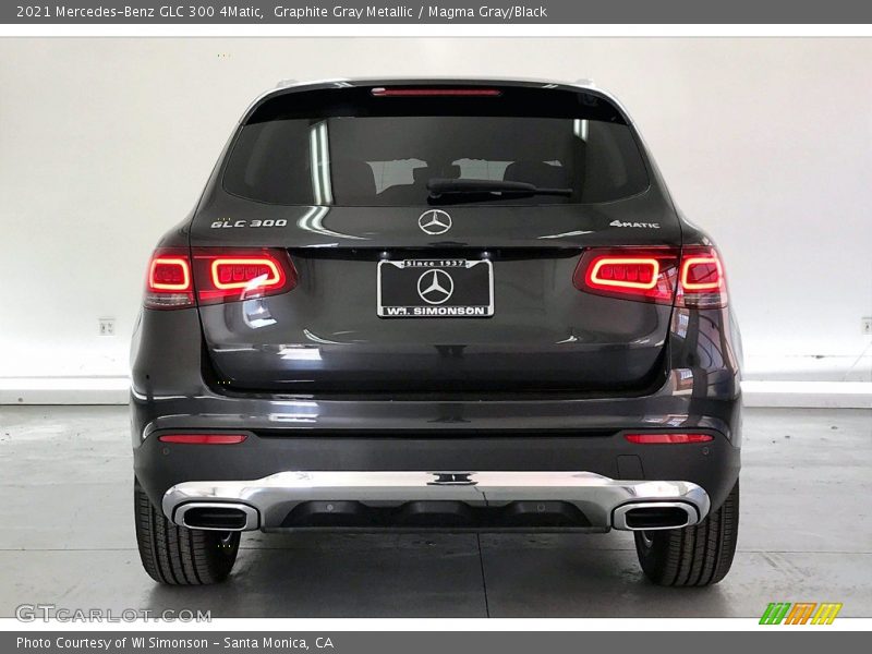 Graphite Gray Metallic / Magma Gray/Black 2021 Mercedes-Benz GLC 300 4Matic
