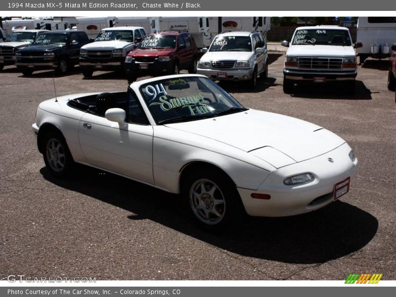 Chaste White / Black 1994 Mazda MX-5 Miata M Edition Roadster