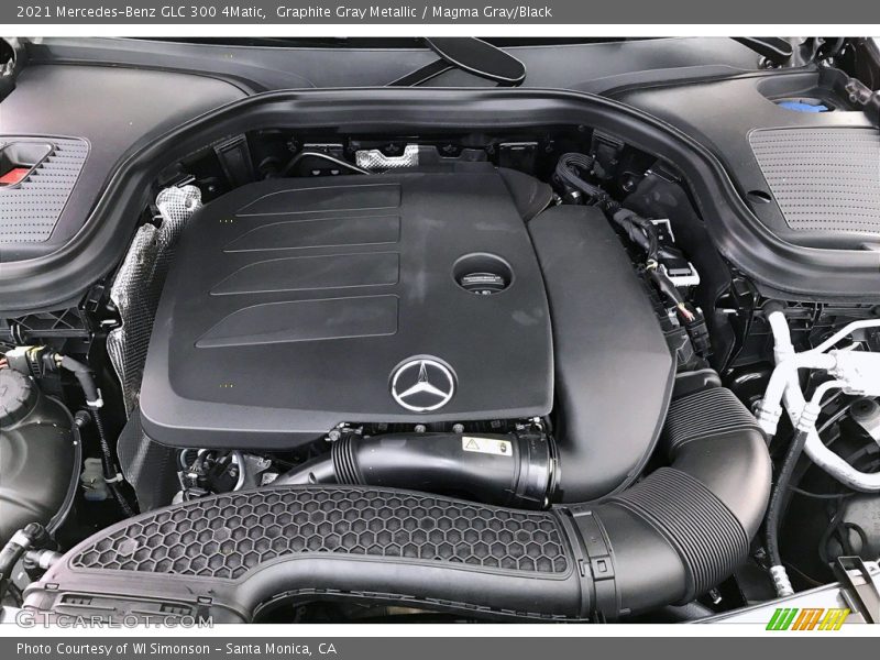 Graphite Gray Metallic / Magma Gray/Black 2021 Mercedes-Benz GLC 300 4Matic