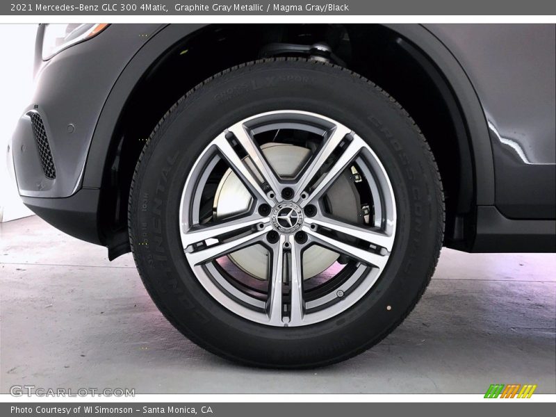 Graphite Gray Metallic / Magma Gray/Black 2021 Mercedes-Benz GLC 300 4Matic