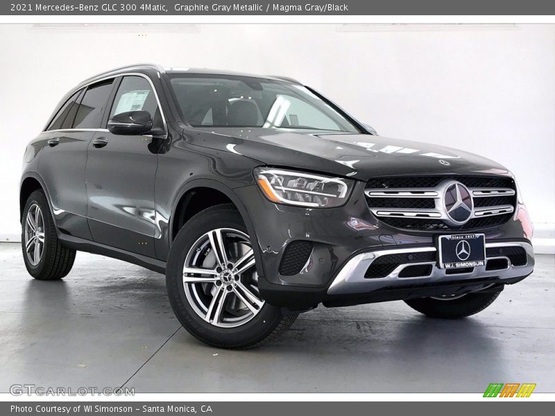 Graphite Gray Metallic / Magma Gray/Black 2021 Mercedes-Benz GLC 300 4Matic