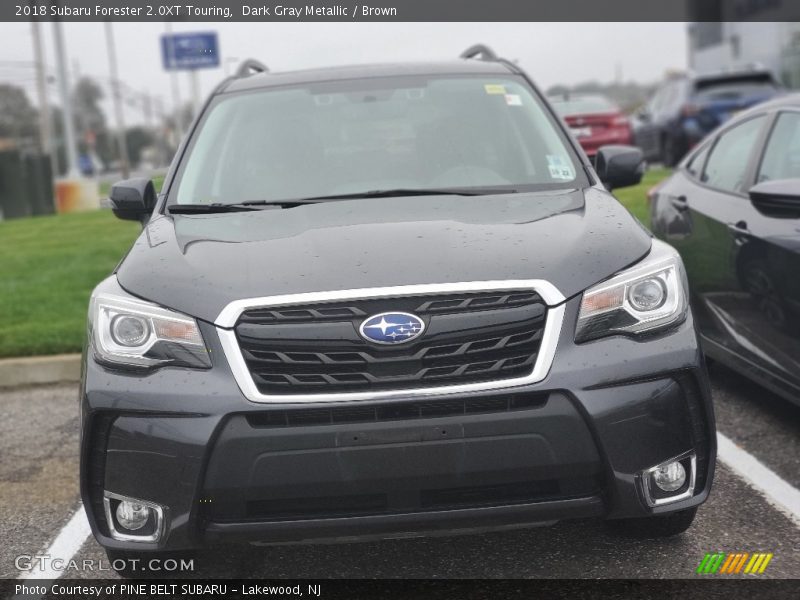 Dark Gray Metallic / Brown 2018 Subaru Forester 2.0XT Touring
