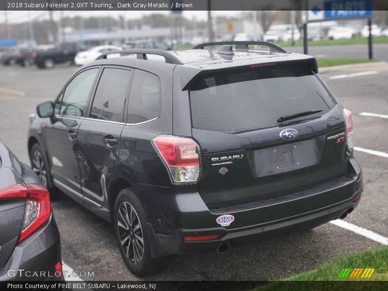 Dark Gray Metallic / Brown 2018 Subaru Forester 2.0XT Touring