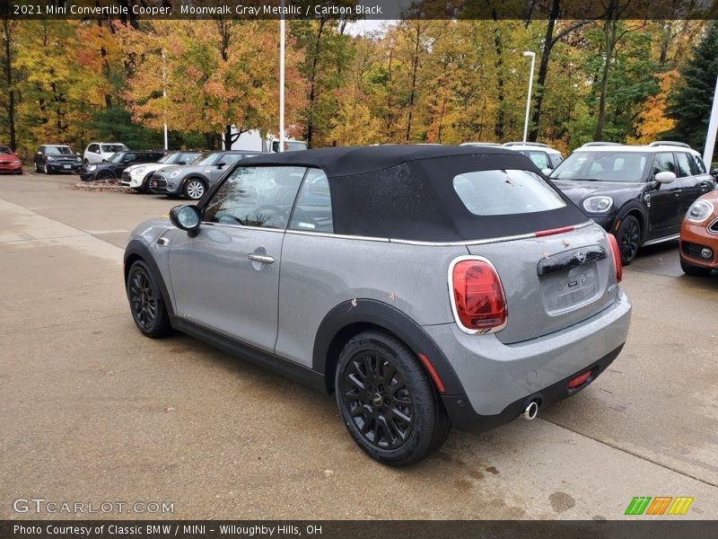 Moonwalk Gray Metallic / Carbon Black 2021 Mini Convertible Cooper