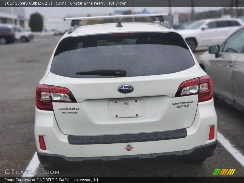 Crystal White Pearl / Java Brown 2017 Subaru Outback 2.5i Touring