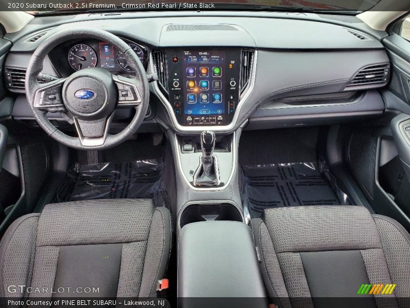 Front Seat of 2020 Outback 2.5i Premium