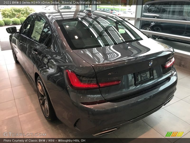 Mineral Gray Metallic / Black 2021 BMW 3 Series M340i xDrive Sedan