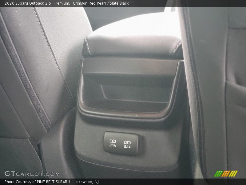 Crimson Red Pearl / Slate Black 2020 Subaru Outback 2.5i Premium