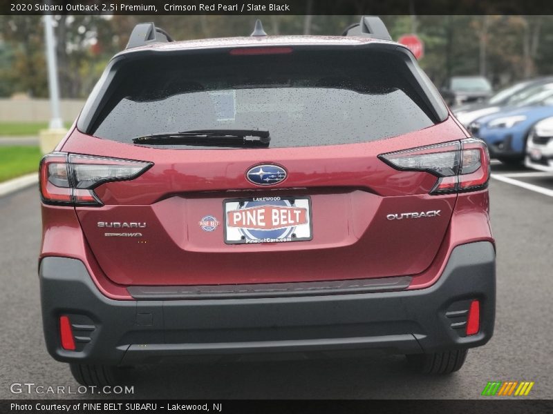 Crimson Red Pearl / Slate Black 2020 Subaru Outback 2.5i Premium
