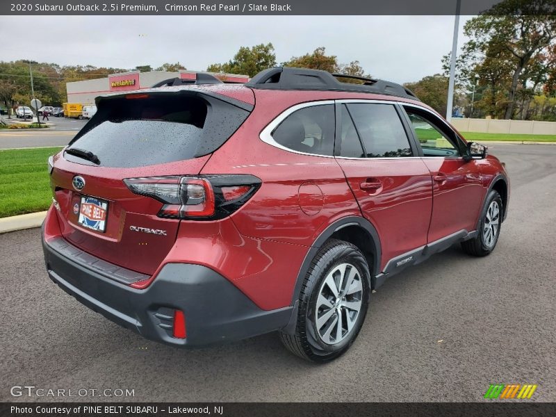 Crimson Red Pearl / Slate Black 2020 Subaru Outback 2.5i Premium