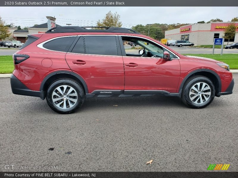 Crimson Red Pearl / Slate Black 2020 Subaru Outback 2.5i Premium