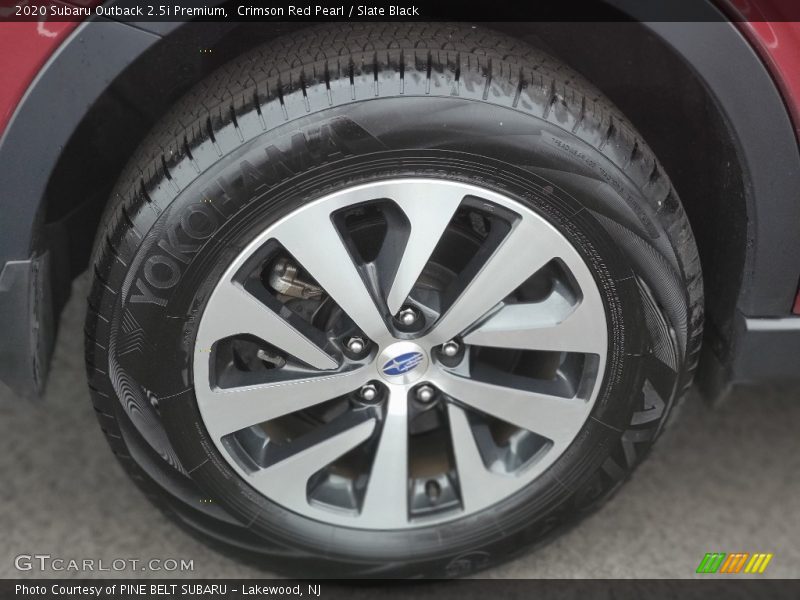 Crimson Red Pearl / Slate Black 2020 Subaru Outback 2.5i Premium