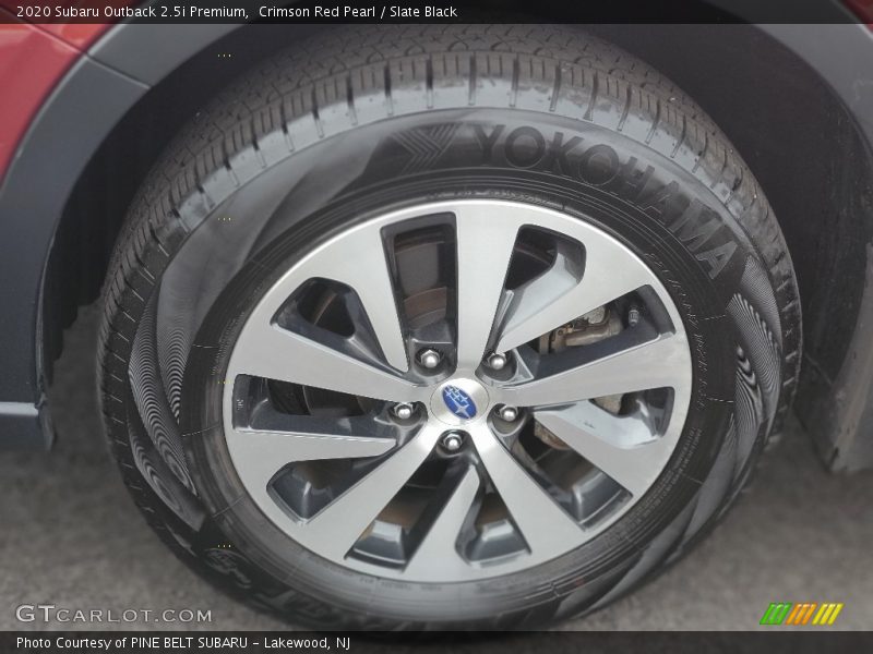 Crimson Red Pearl / Slate Black 2020 Subaru Outback 2.5i Premium