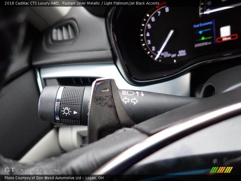 Radiant Silver Metallic / Light Platinum/Jet Black Accents 2018 Cadillac CTS Luxury AWD