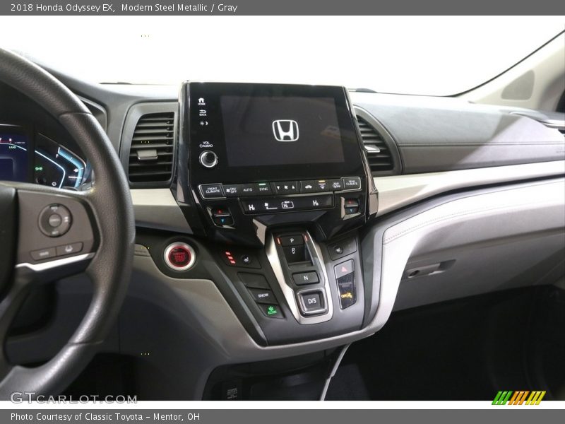 Modern Steel Metallic / Gray 2018 Honda Odyssey EX