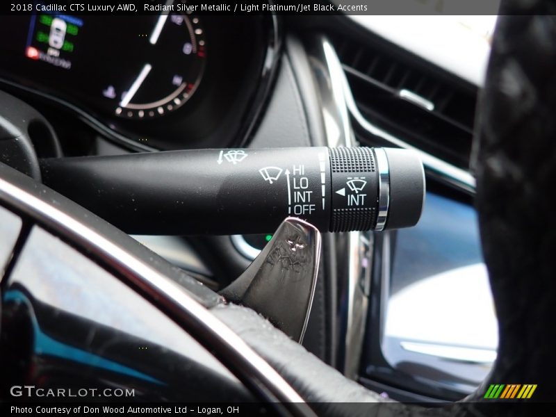 Radiant Silver Metallic / Light Platinum/Jet Black Accents 2018 Cadillac CTS Luxury AWD