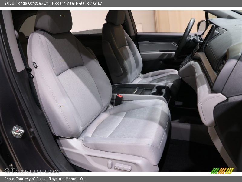 Modern Steel Metallic / Gray 2018 Honda Odyssey EX