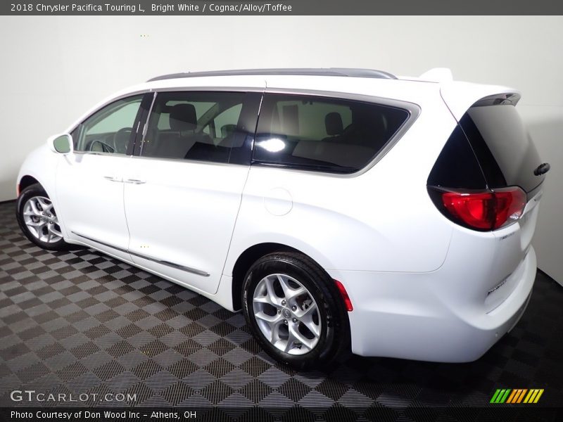 Bright White / Cognac/Alloy/Toffee 2018 Chrysler Pacifica Touring L