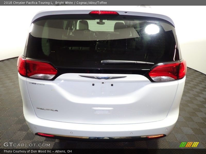 Bright White / Cognac/Alloy/Toffee 2018 Chrysler Pacifica Touring L